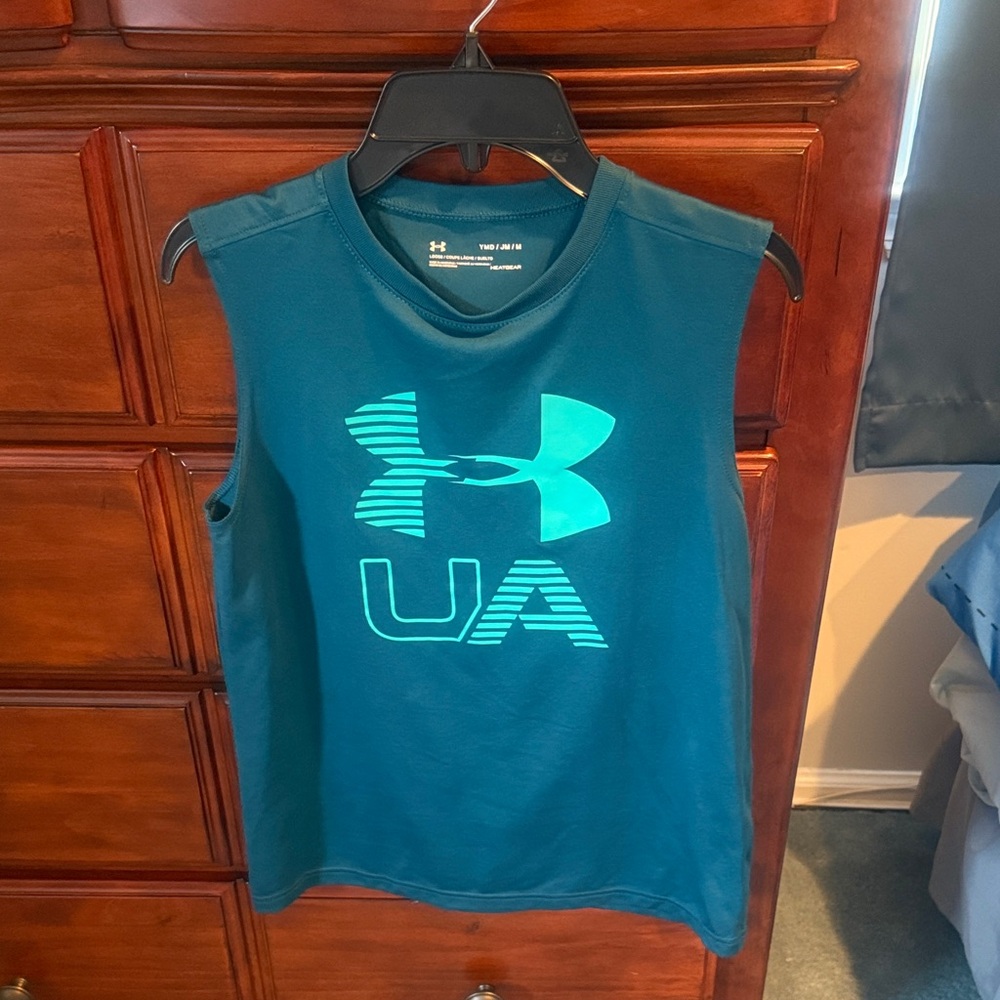 Under Armour Teal Sleeveless Top